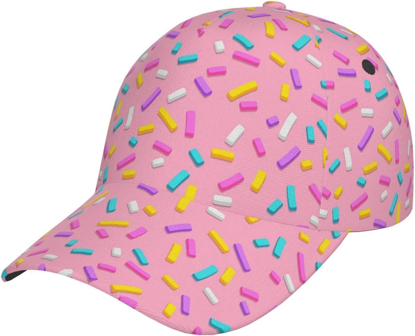 Golf Cap Dad - Rosa dekorative Streusel Herren-Baseballmütze, lustige Papa-Mütze,