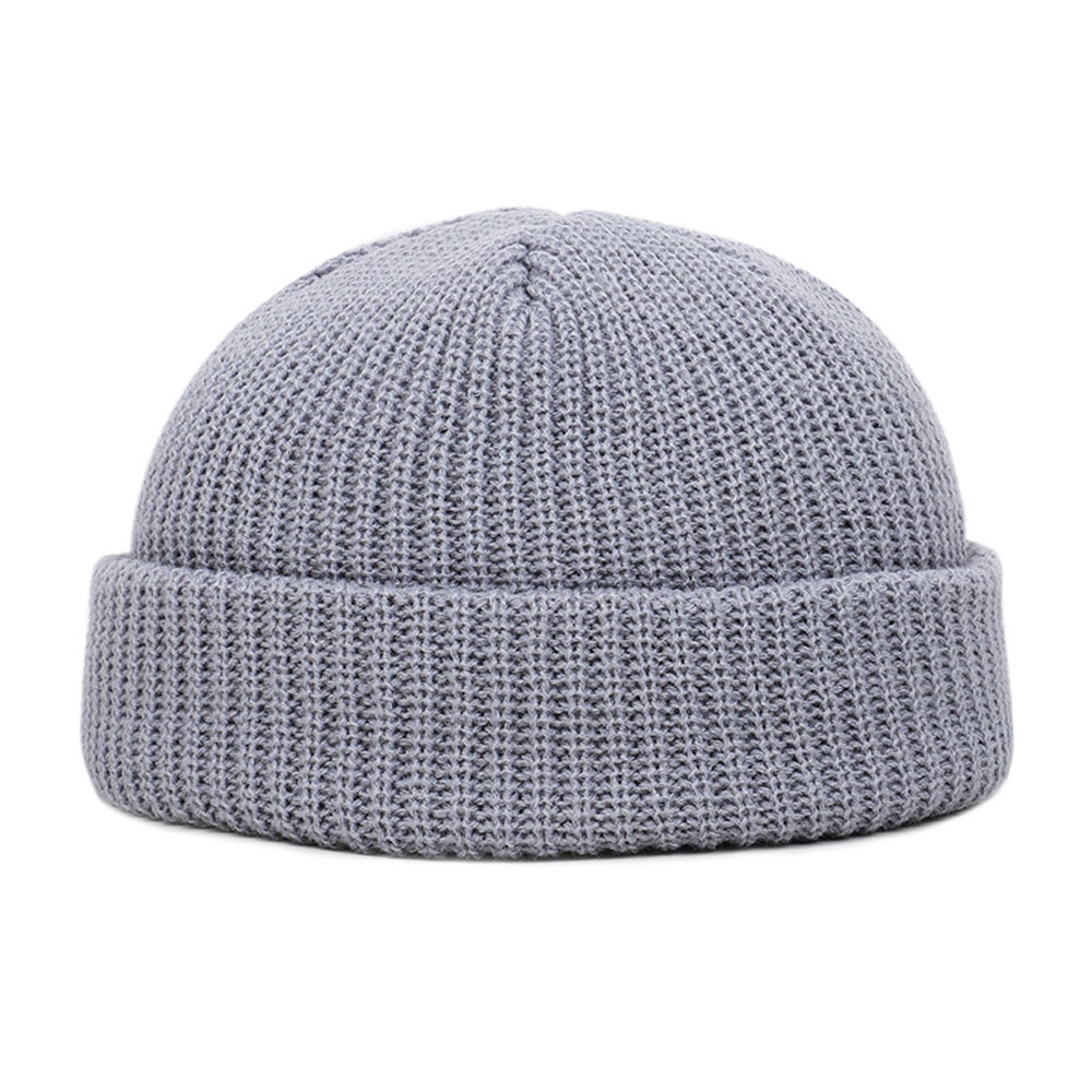 Unisex Strickmütze, einfarbige – Beanie Cuffed Knit Bewertung und Preis