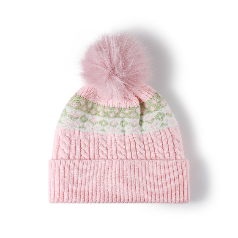 Doppelt gefütterte Fair Isle Z – Beanie Cuffed Knit Bewertung und Preis