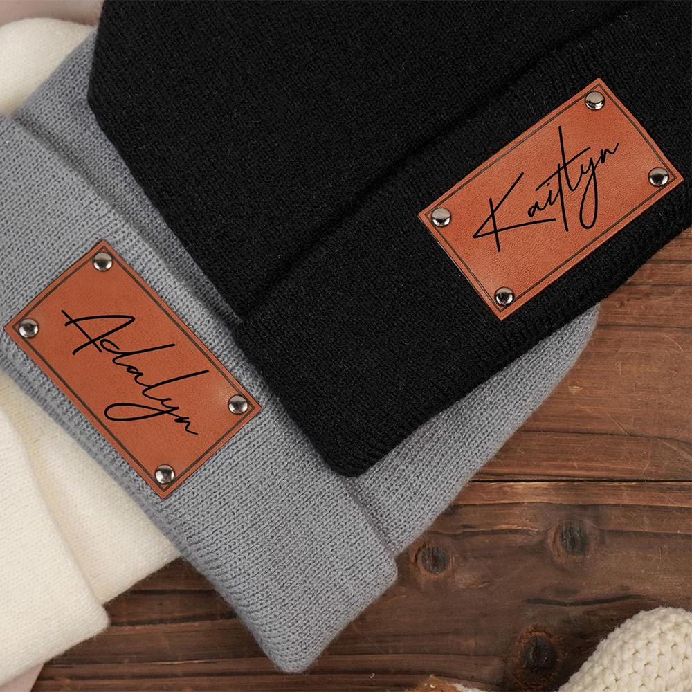 Personalisierte Strickmütze mi – Beanie Cuffed Knit Bewertung und Preis